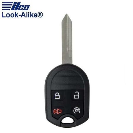 Ilco LAL RHK-FORD-4B3 FORD 4 BUTTON REMOTE HEAD KEY ILCO-AX00010820